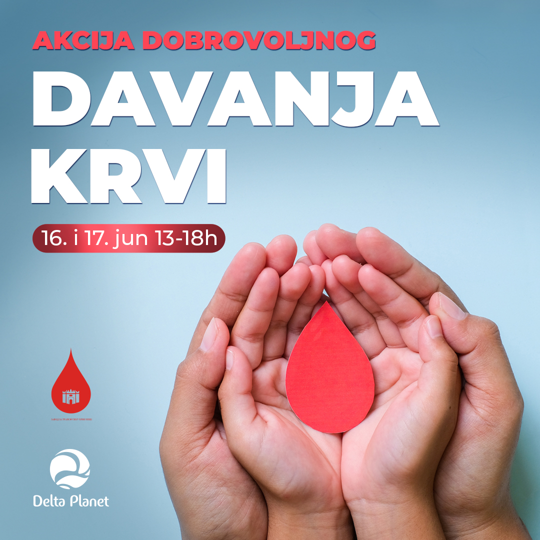 Budi Human Doniraj Krv Akcija Dobrovoljnog Davanja Krvi Delta Planet