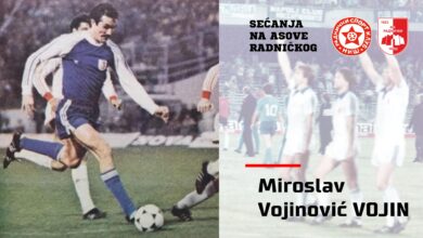 MIROSLAV VOJINOVIĆ VOJIN (1952) - Istinska legenda Radničkog i jedan od onih koji su pisali istoriju ovog grada.