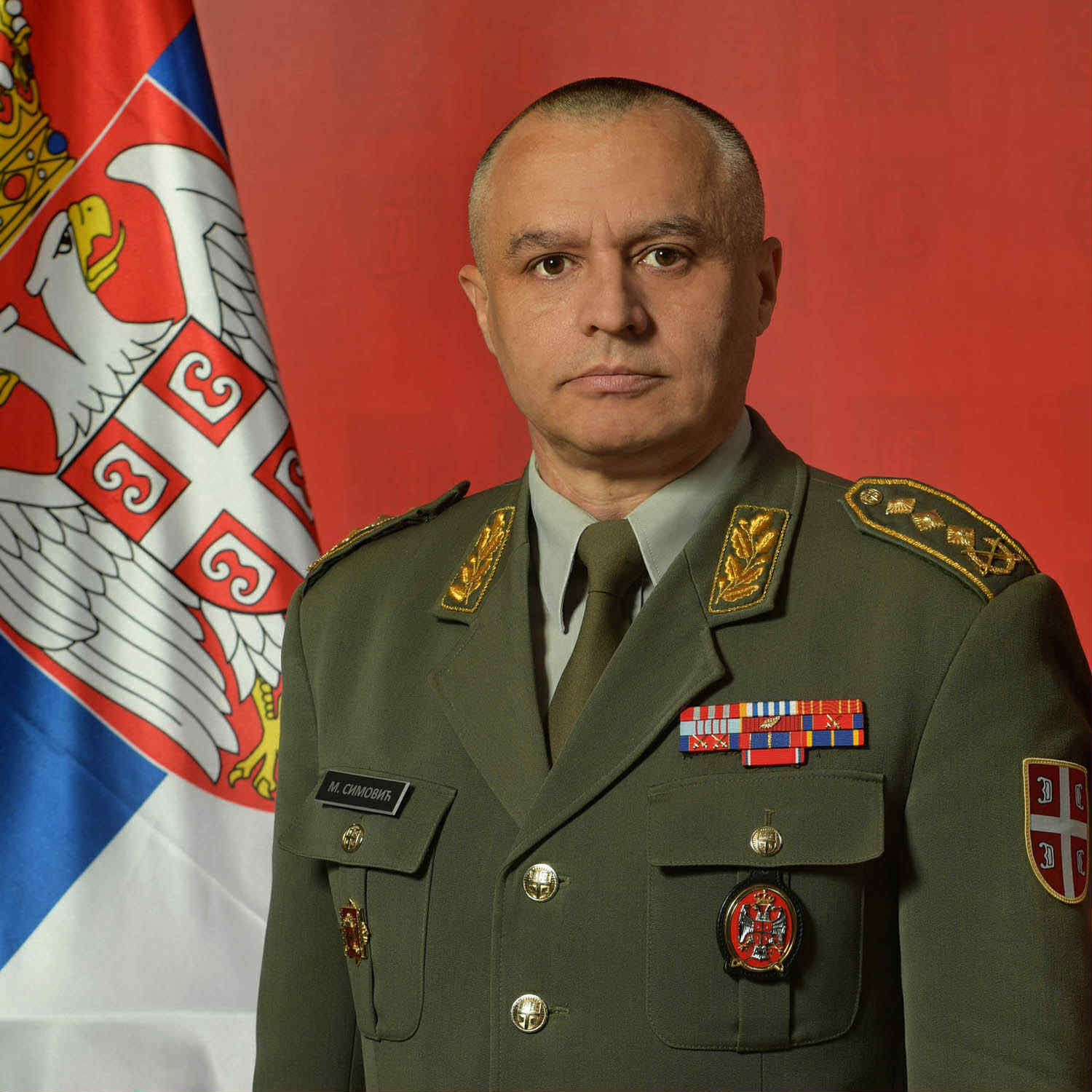 Komandant Kopnene vojske general-potpukovnik Milosav Simović