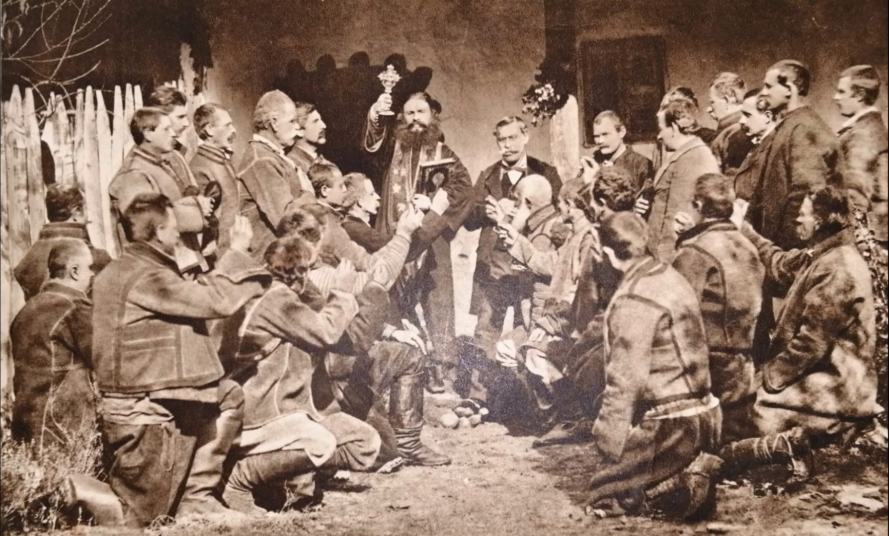 Prvi sastanak niških "zaverenika" u kući Mihajla Božidarca 1878